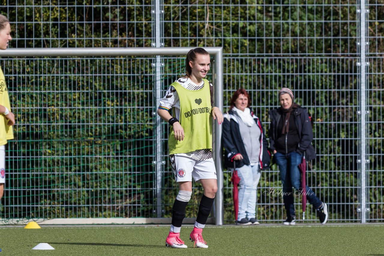 Bild 85 - B-Juniorinnen Wedel - St. Pauli : Ergebnis: 1:2